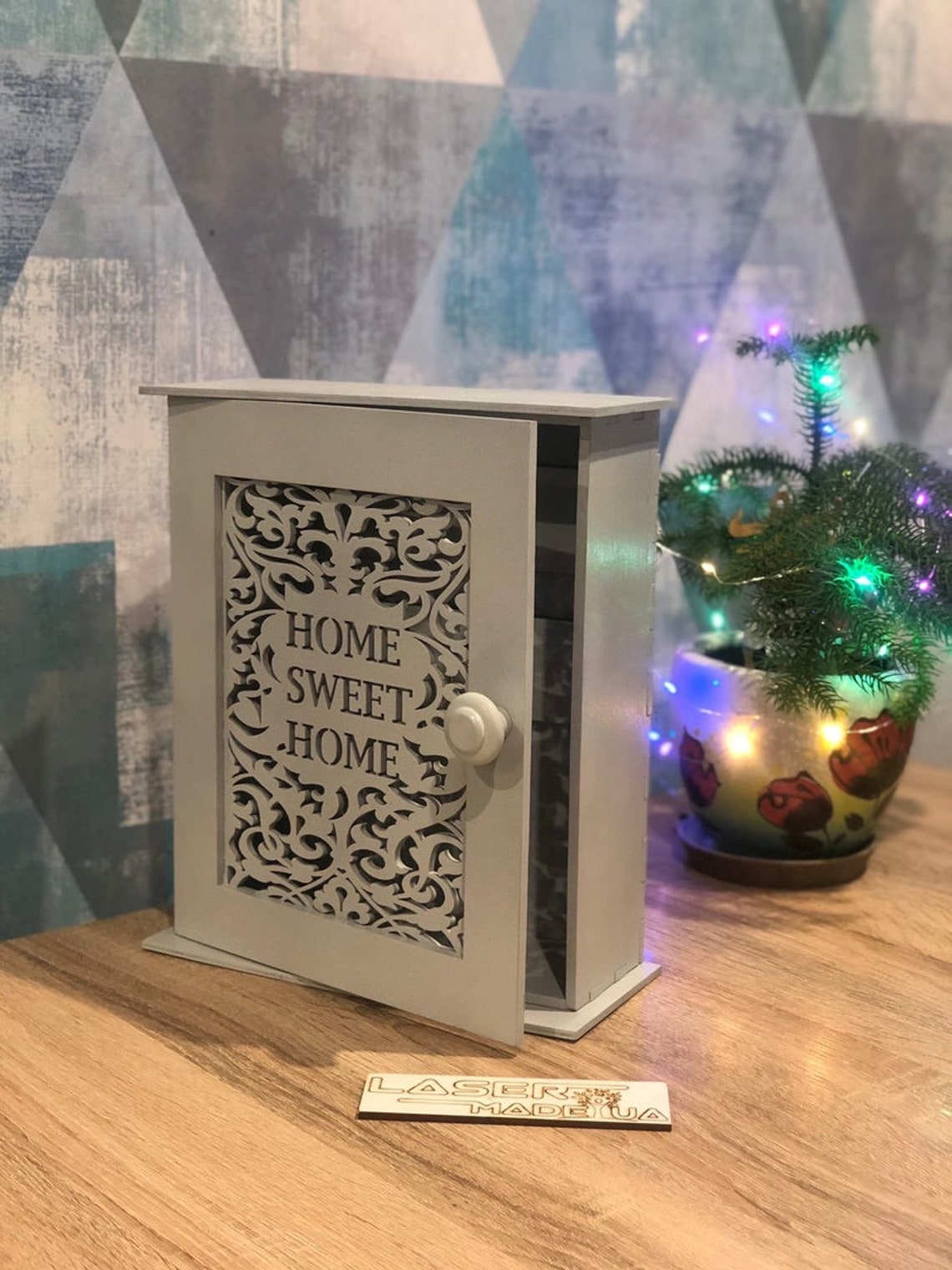 Key holder box for keys container for keys on the wall shelf Etsy