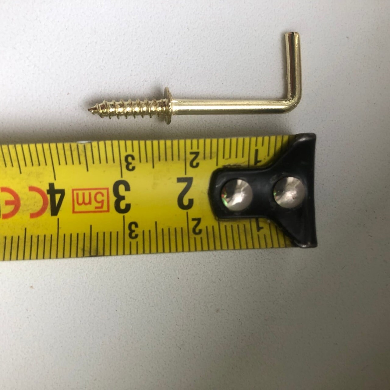 Small gold screw in jewelry hooks 4 / 1.5cm Etsy