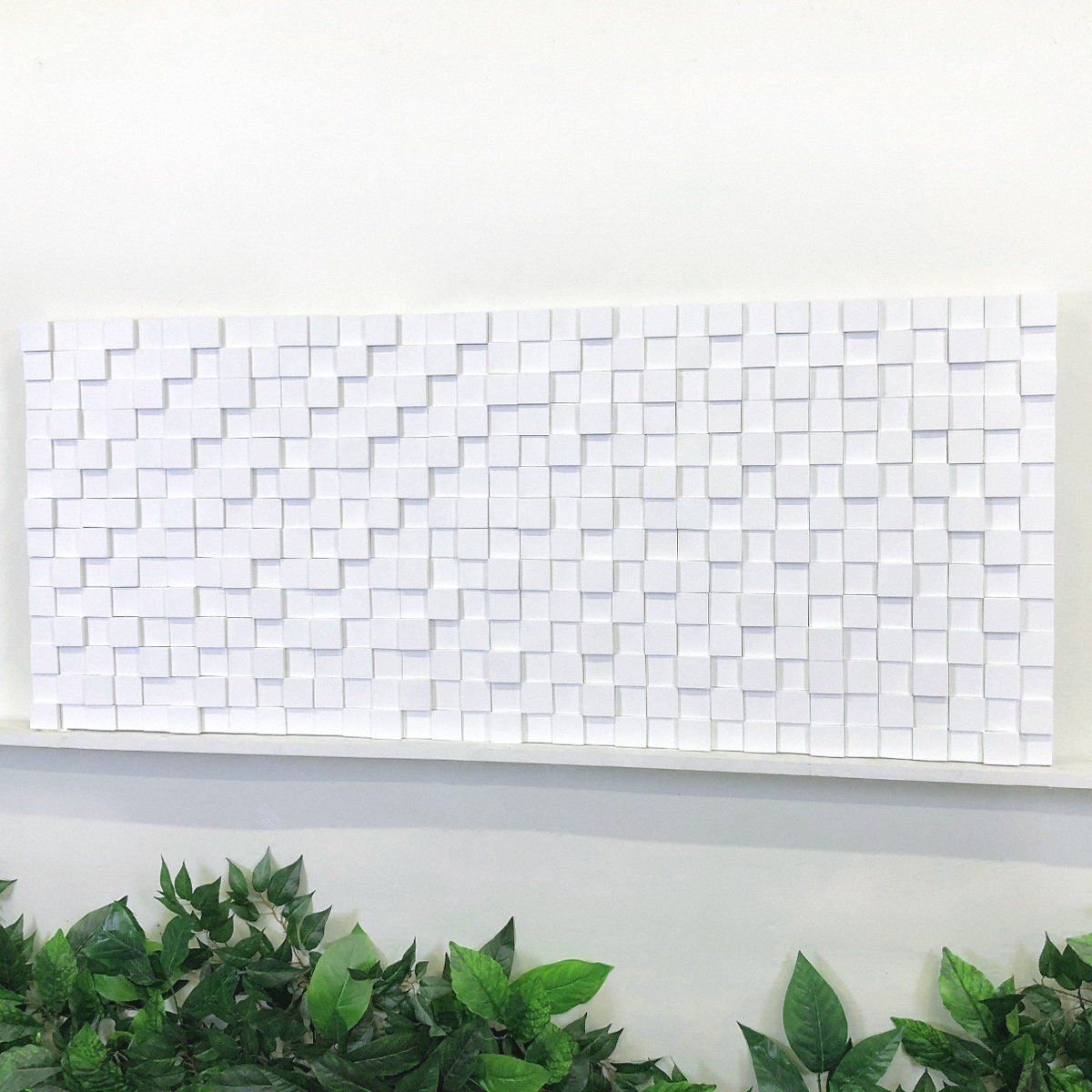 Pure White Wood Wall Art Wood Art Wall Art Wood Wall Etsy