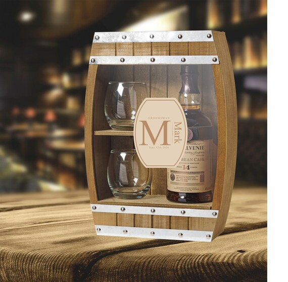 Tonneau à Vin En Pin 5 Litres Avec Robinet Et Support - Décoration Style Bois - Pour Vin, Whisky, Bière Artisanale - 5