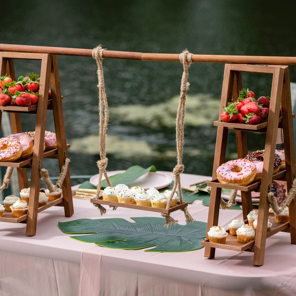 Party Serving Tray, cake stand, and cupcake stand for Birthdays, Weddings, baby showers,entertaining