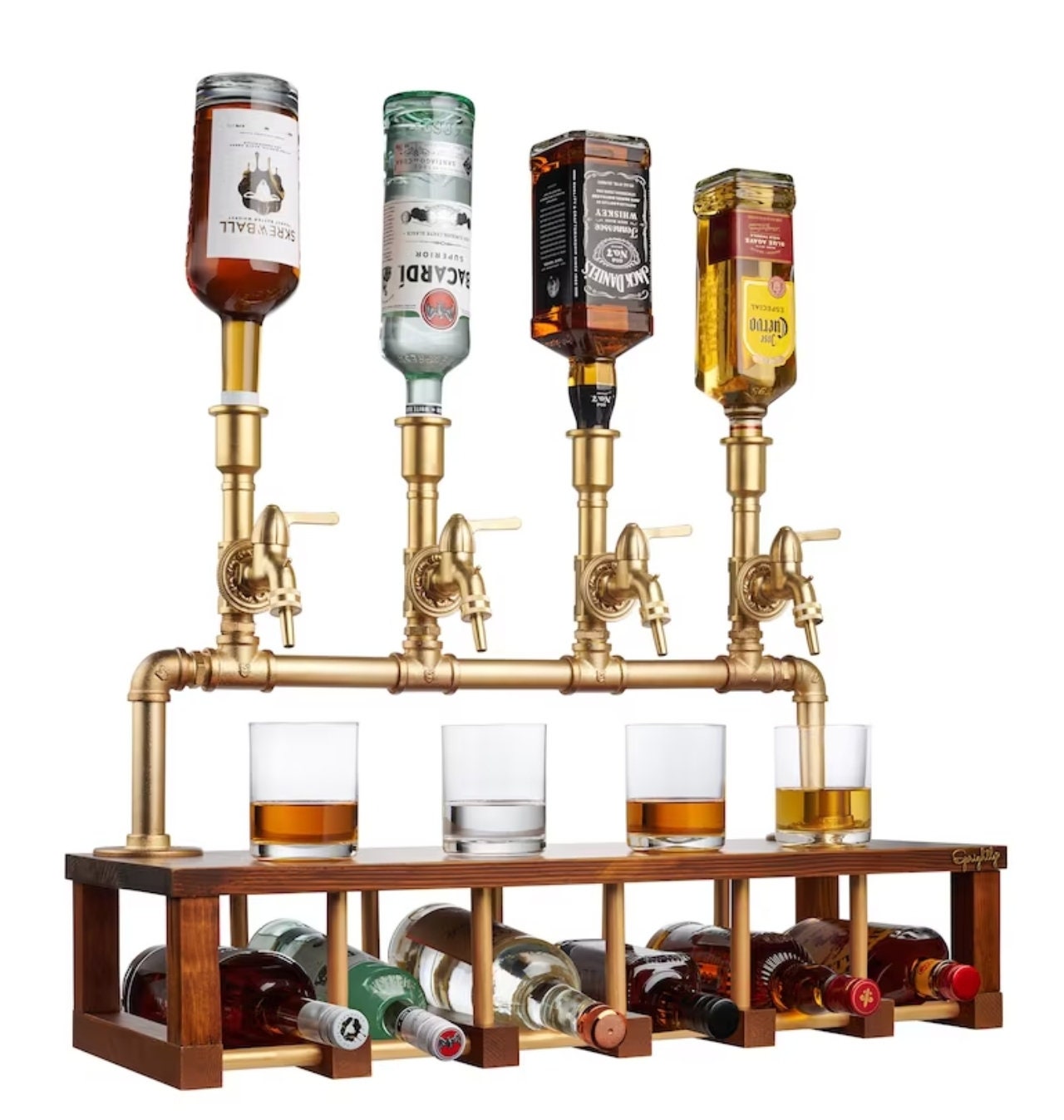 Personalized Wine and Liquor Dispenser for Home Bar Industrial