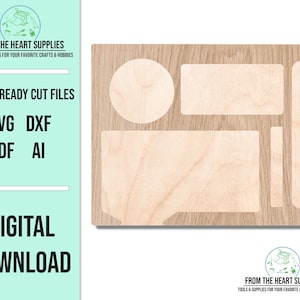 Rolling Tray SVG Template | Rolling Tray Laser Cut File | Rolling Tray, Glowforge |  Cut File | Laser Cut File | DXF EPS