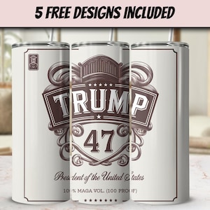 Trump 47 Becherverpackung: USA - USA Design (Digitaler Download)