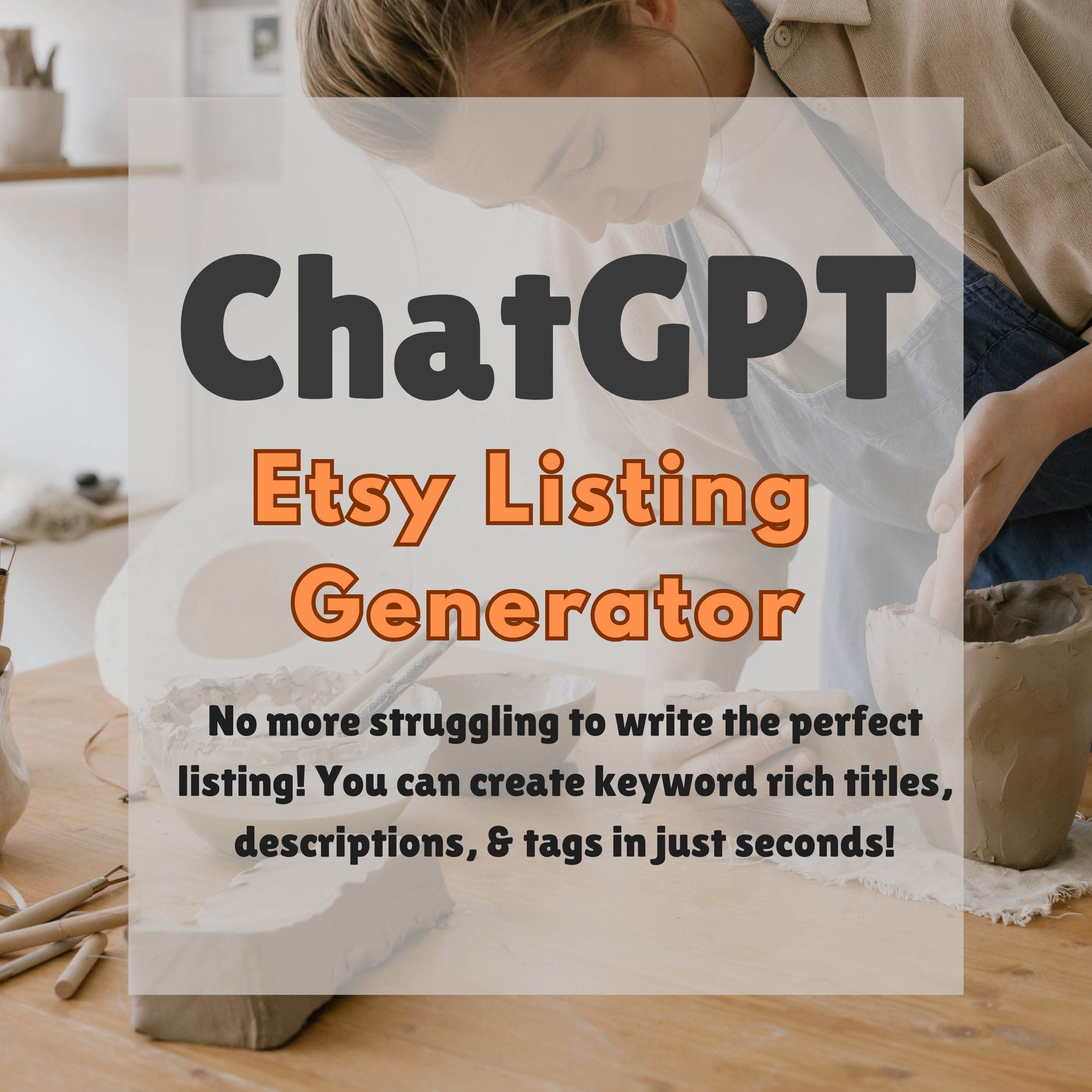 Can ChatGPT Create Etsy Listing Photos? Unlock Creativity!