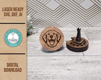 Car Air Freshener SVG Laser Cut File: Essential Oil Diffuser (Digital Download)