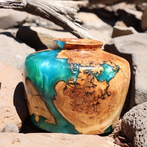 Hybrid Globe Aspen Burl Bowl