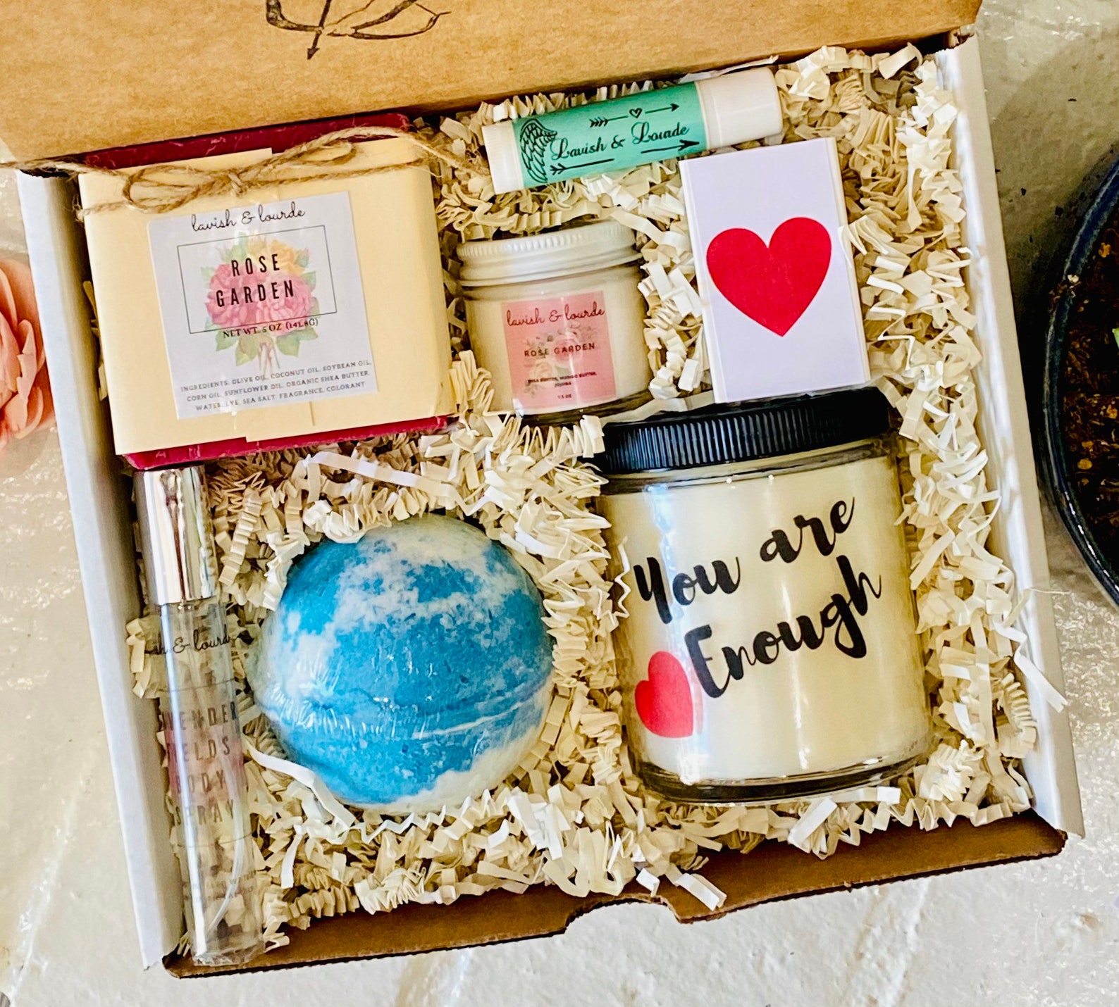 Motivational Gift Box Gift Basket for Inspirational Gift Etsy