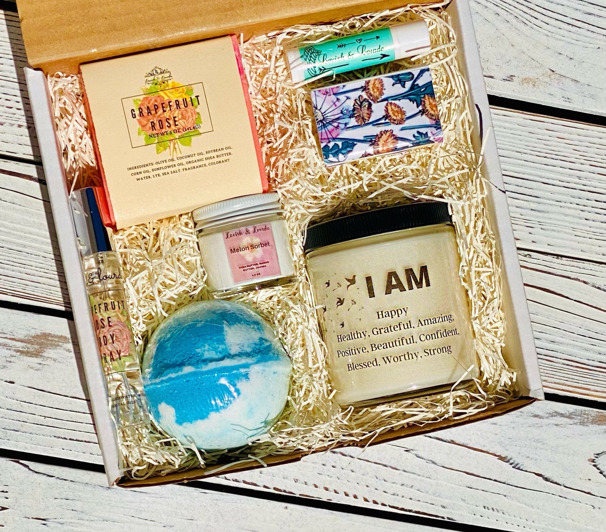 Motivational Gift Box Gift Basket for Inspirational Gift Etsy