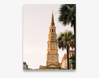 St. Philip's Church | Charleston Photography Print, Charleston, SC, Charleston Print, Charleston Photo Print, Charleston Church