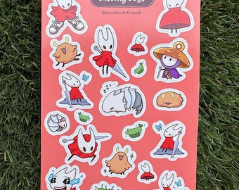 Silksong Hornet Waterproof Vinyl Sticker Sheet