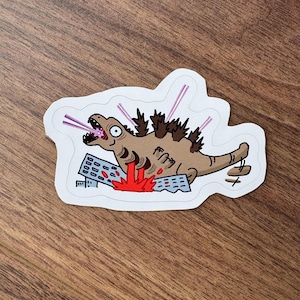 Shin Zilla Kamata-kun Kaiju Waterproof Vinyl Sticker