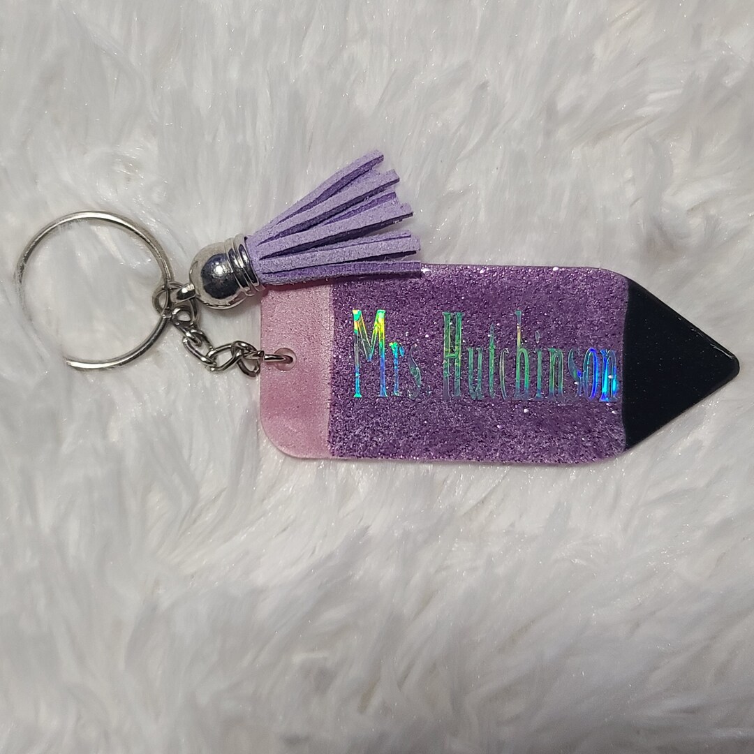 Annotation Keychain Pencil Custom Keychain - Etsy