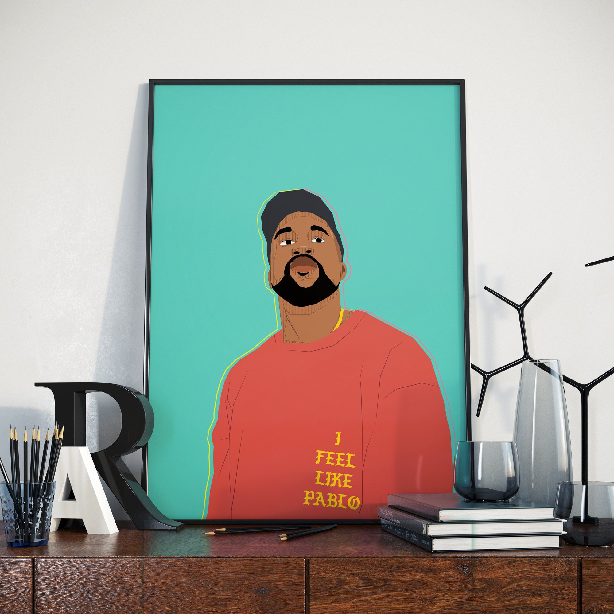 Kanye West Life of Pablo. Jesus is King Poster. Rap Poster. | Etsy