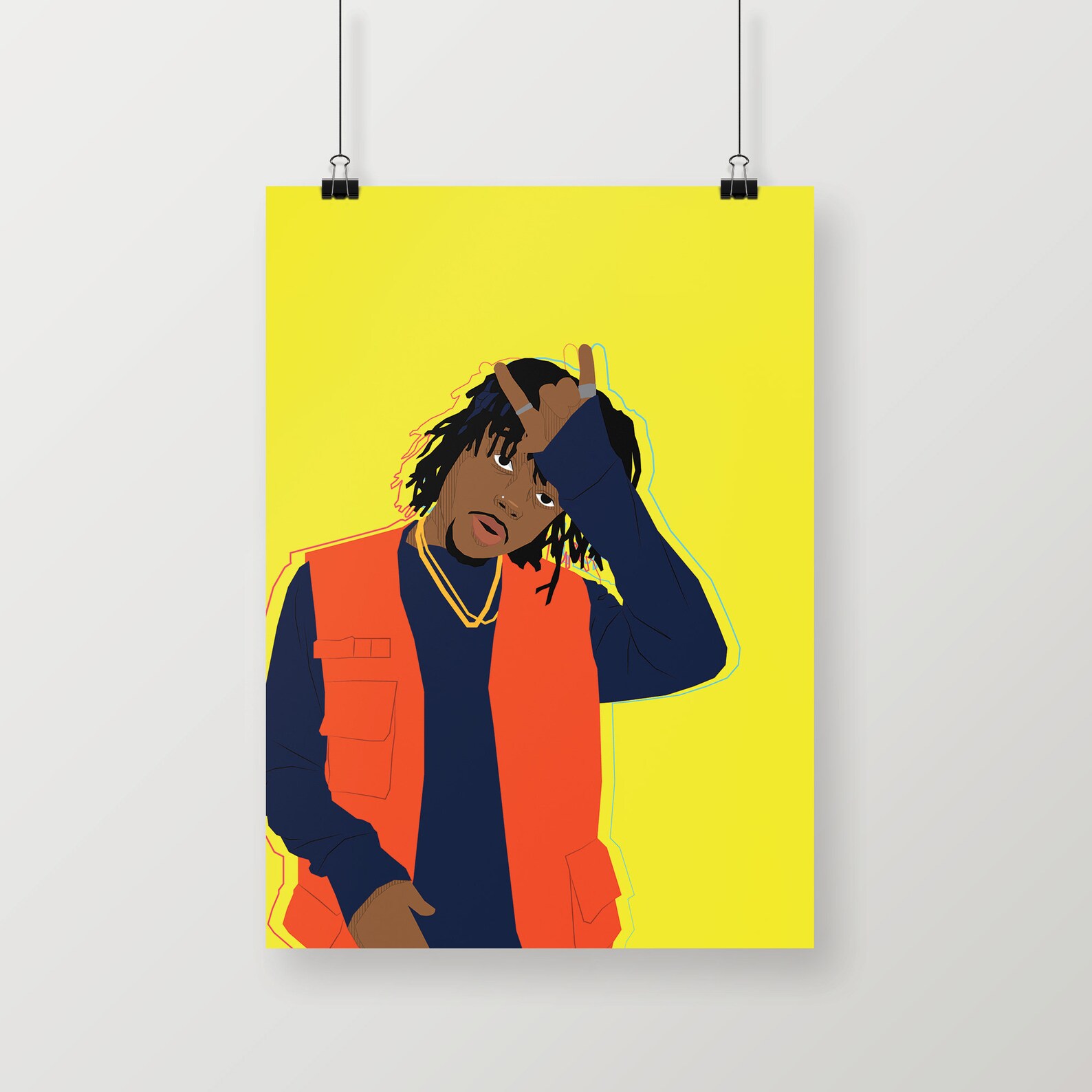JID Inspired Poster. Minimalist Rap Poster. Art. Print. Etsy