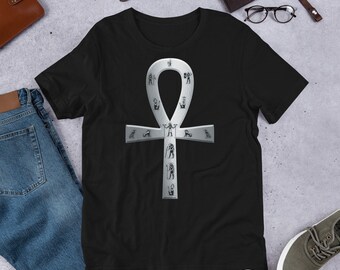 key of life, gifts for ancient egypt lovers Short-Sleeve Unisex T-Shirt