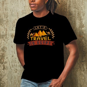 Let&#39;s travel to egypt tshirt ,EGYPTIAN Civilization tee, Short-Sleeve Unisex T-Shirt