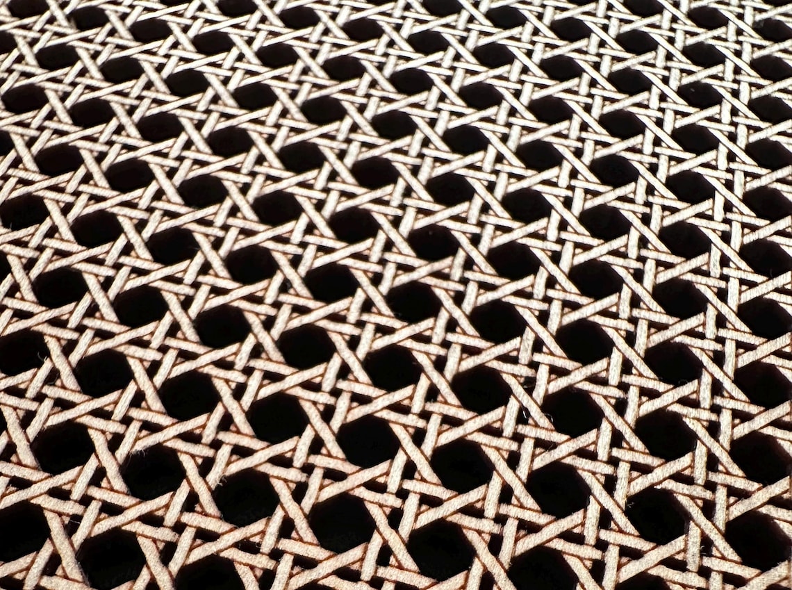 Rattan Pattern Laser Cut Ready to Print - Etsy