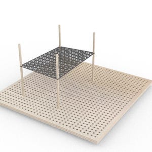 Crochet Blocking Board Dateien zum Drucken bereit