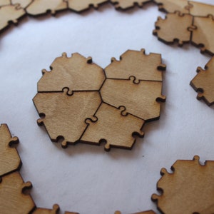 Unique Jigsaw Puzzle Template SVG, AI File