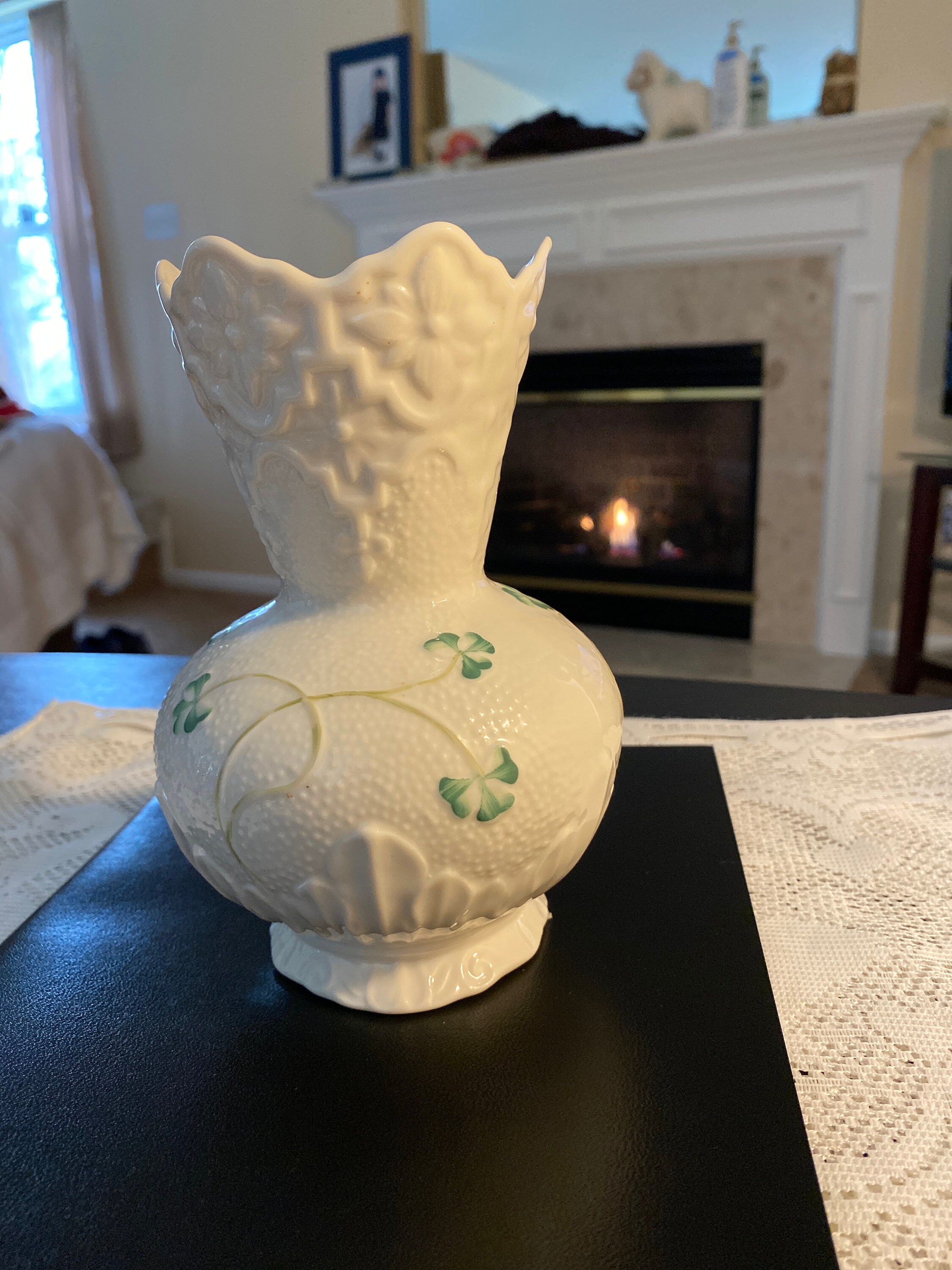 Belleek Donegal Vase gegründet 1857 Vintage Elfenbein mit Etsy