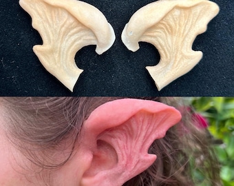 Latex Orc Ear Prosthetic, Cosplay, LARP