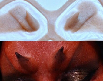 Alien Devil Forehead Brow Prosthetic, SFX Makeup, silicone appliance, halloween, special effects, cosplay, LARP