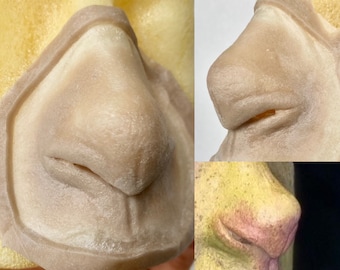 Vampire/Orc/Alien Creature Silicone Prosthetic Nose, SFX Makeup
