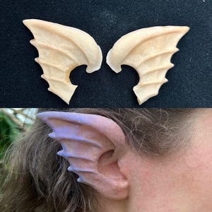 Mermaid Latex Ears Prosthetic, Cosplay, LARP