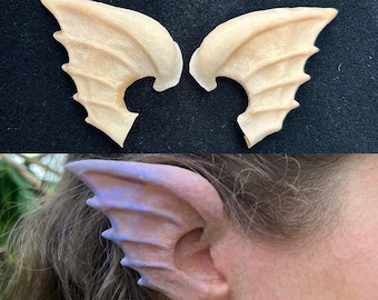 Mermaid Latex Ears Prosthetic, Cosplay, LARP