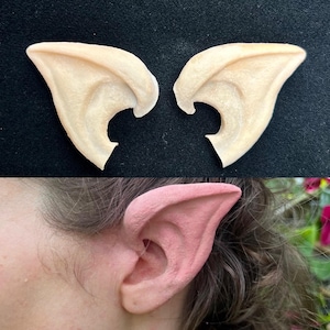 Latex Elf Ears Prosthetic, Cosplay, LARP