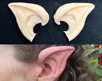 Latex Elf Ears Prosthetic, Cosplay, LARP