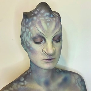 Alien Sci-fi Prosthetic, Encapsulated Silicone Prostehtic - Etsy