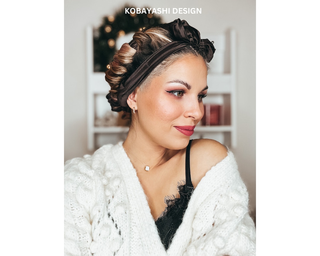 Bun Heatless Curls Flower Buy Real Silk Heatless Curler, Twice