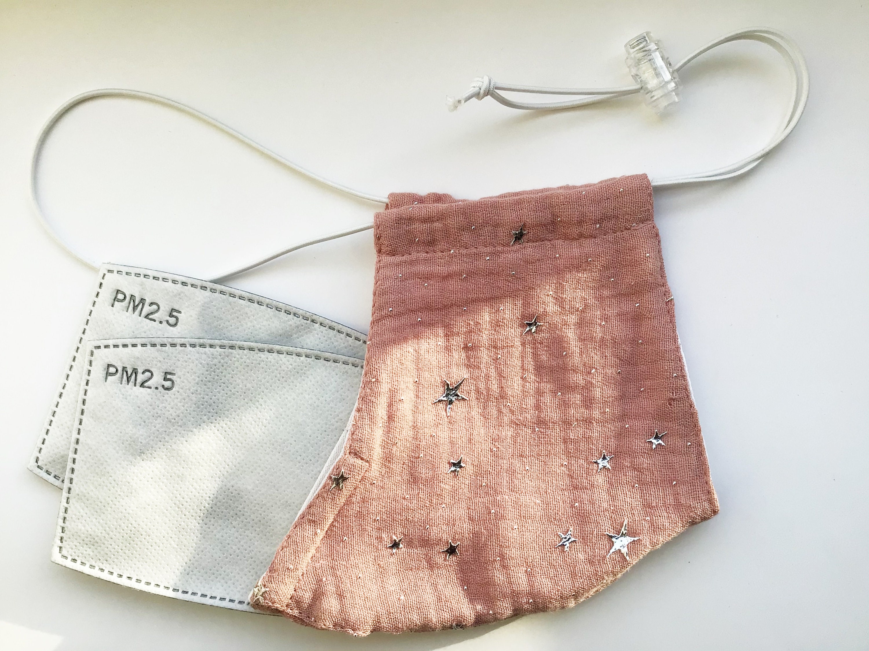 Gold Muslin Face Mask Glitter Face Mask Bridal Party Face Etsy