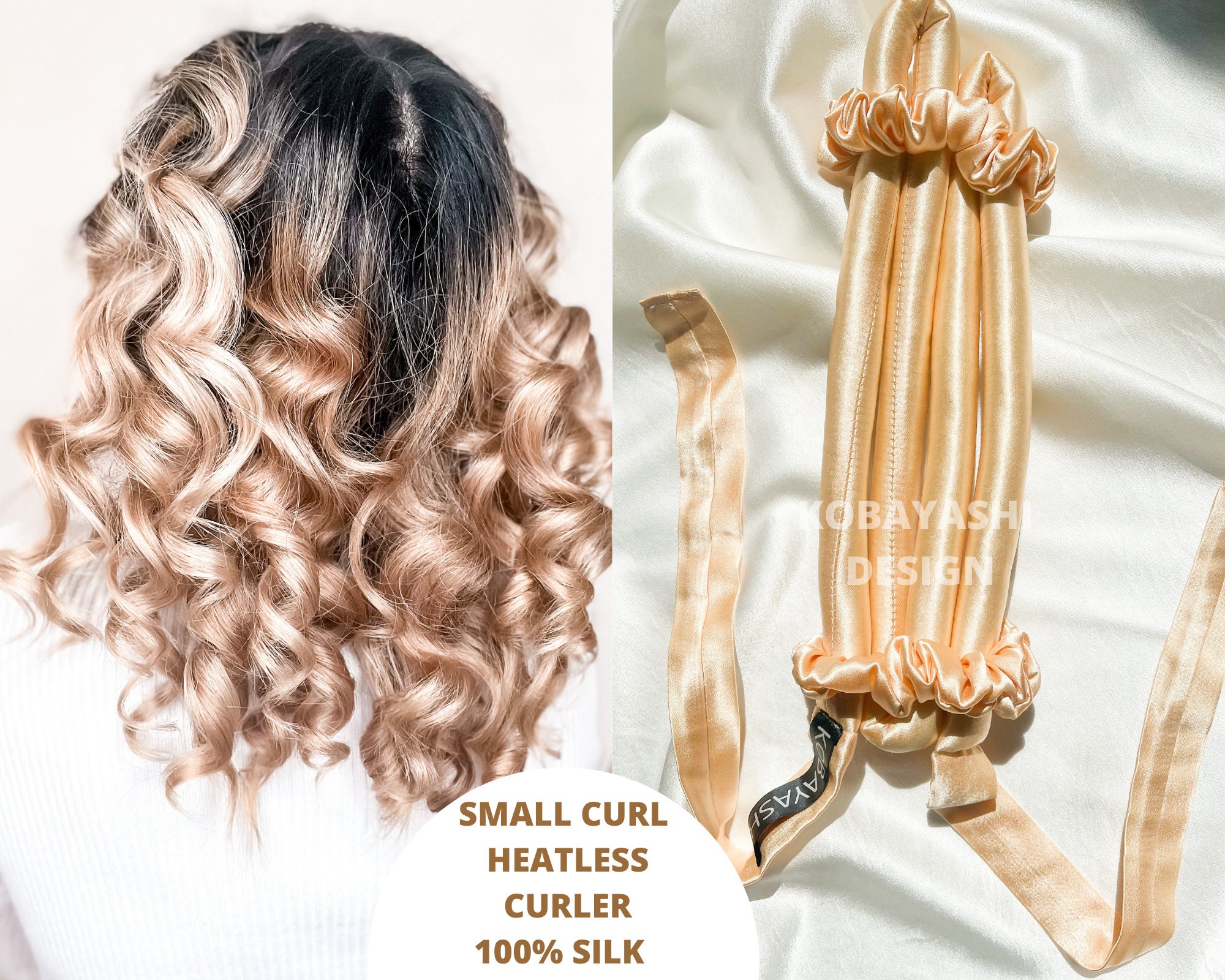 heatless curls for fine hair