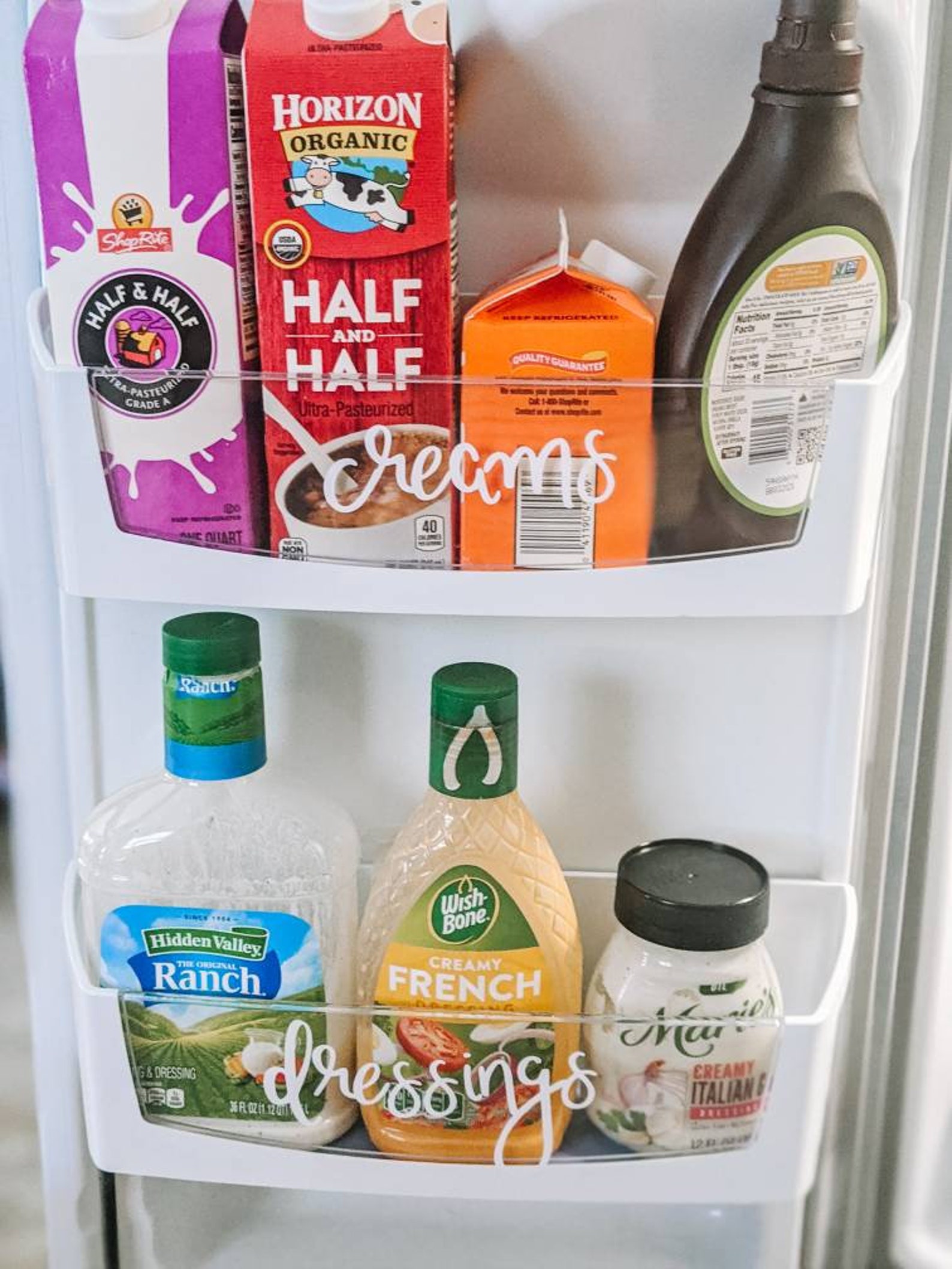 Refrigerator Label Set 10 custom vinyl fridge decals Etsy