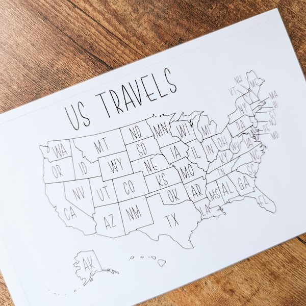 United States Map Sticker Etsy - Il 600x600.4090568057 Bxz7