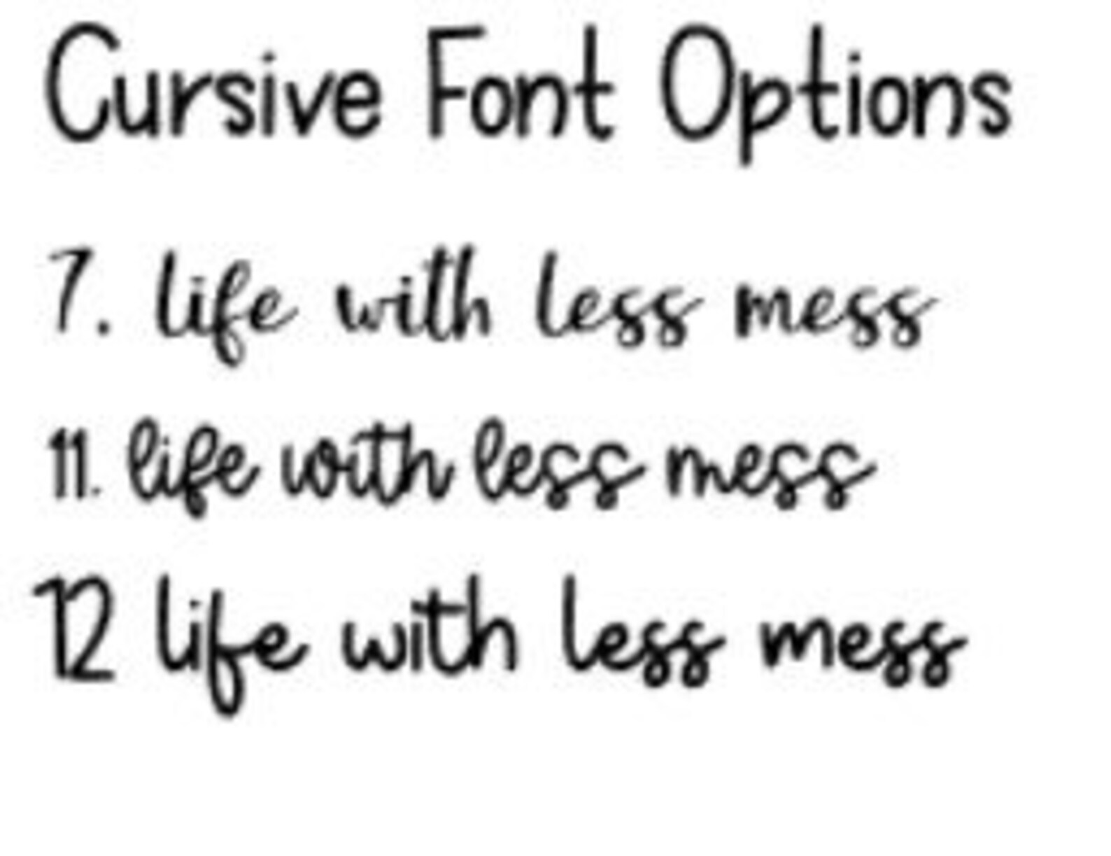 Vinyl Label for the Home Edit & Idesign Bin Clips the Etsy