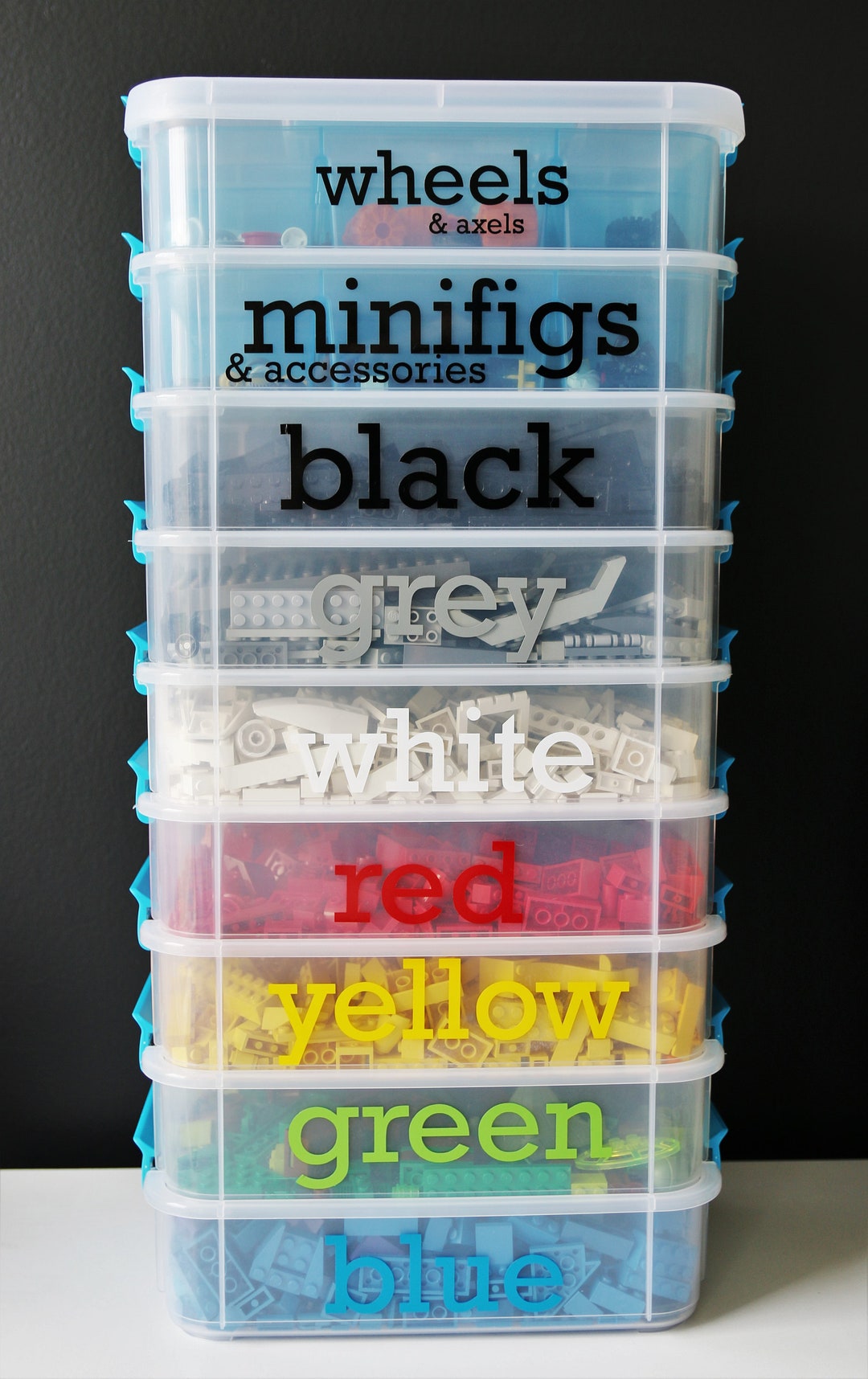 Lego sorting labels hotsell
