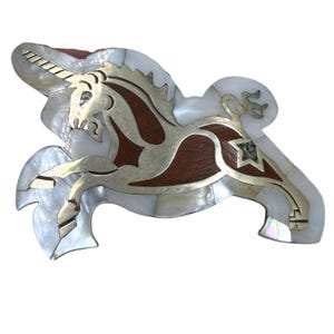 Western Belt Buckle Unicorn - Etsy display picture 3