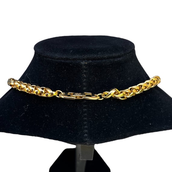 Vintage Napier Pearl Necklace Set Choker Earrings… - image 5