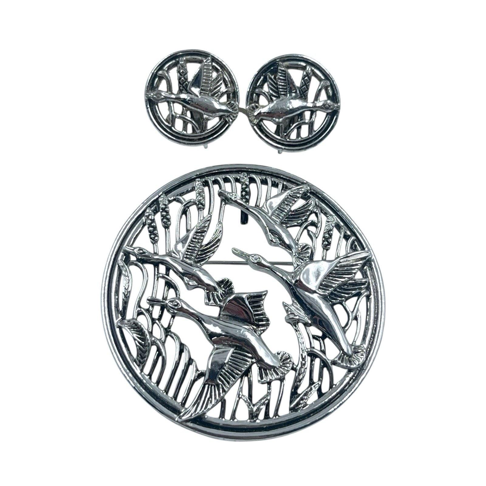 ヴィンテージ サラ・コベントリー ブローチ ペンダント イヤリング