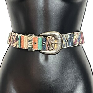 Vintage Tapestry Belt - Etsy display picture 1