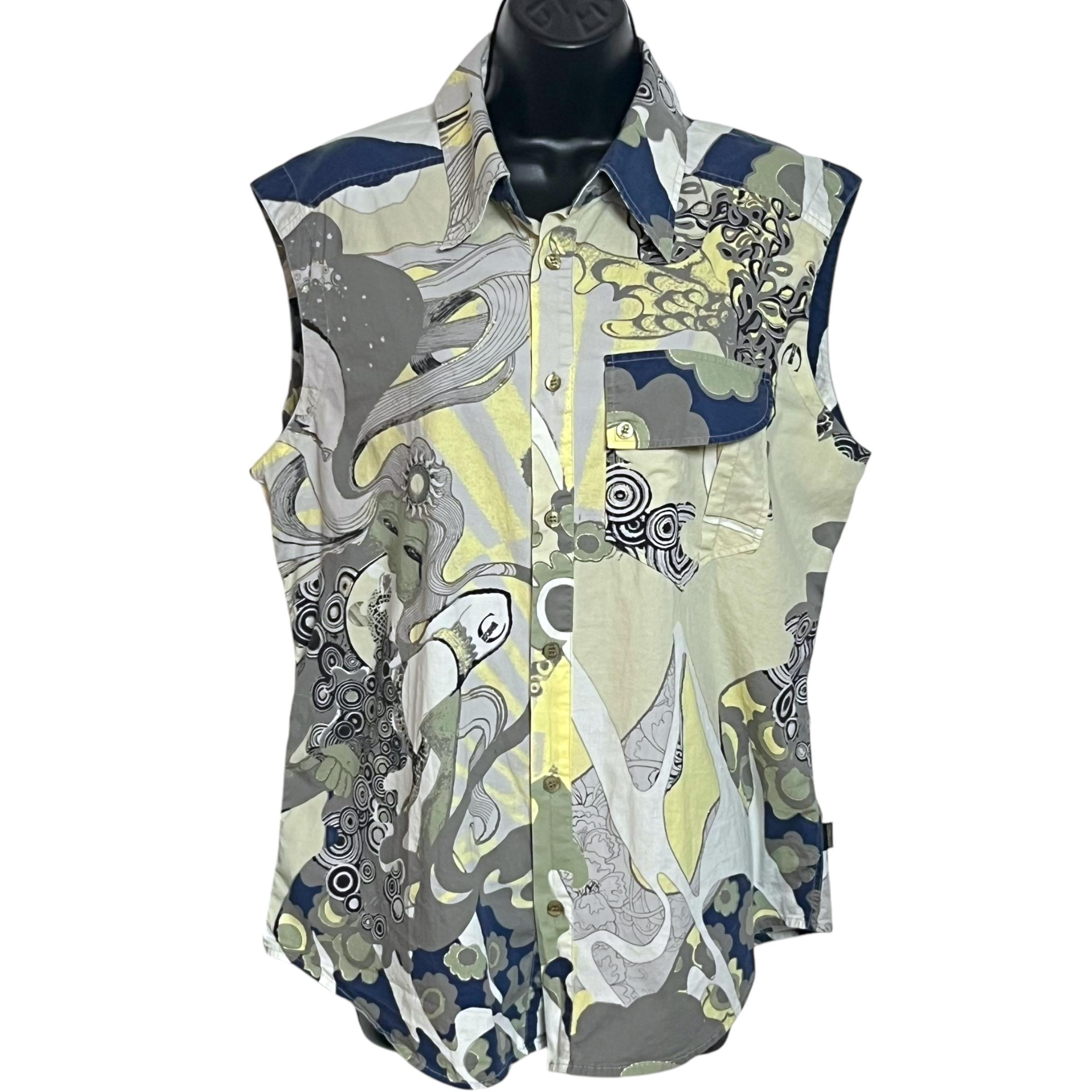 Roberto Cavalli Top - Etsy