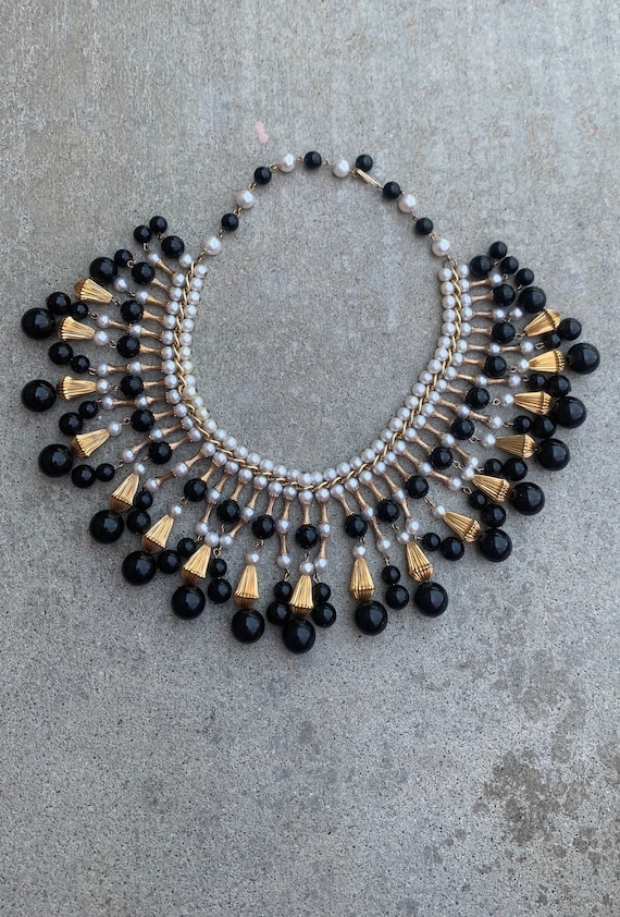 BREATHTAKING Vintage Festoon Necklace 1940s 1950s