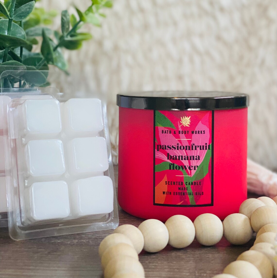 Bath And Body Works Candle Wax Melt PassionFruit Banana Flower Etsy