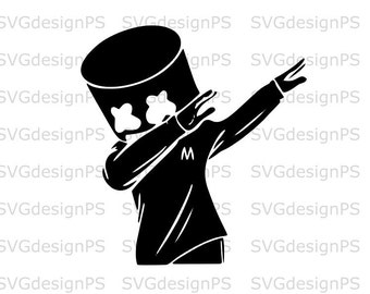 Download Dabbing Marshmellow Svg Eps Dxf Cnc Laser Svg Cricut Silhouette Cuttable Stencil Vector Clip Art Cut Pattern Vinyl Decor Wall Art Sculpting Forming Craft Supplies Tools