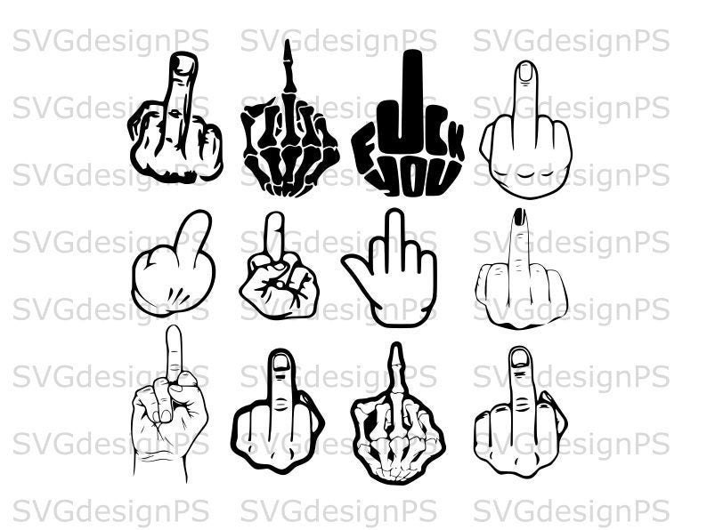 Free Free Middle Finger Svg For Cricut Free 289 SVG PNG EPS DXF File