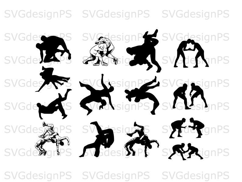 Download Wrestling Svg Wrestler Svg Eps Dxf Cnc Laser Svg Cricut Etsy